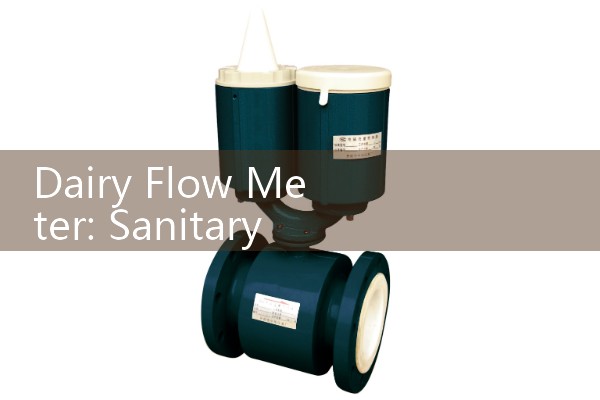 Dairy Flow Meter: Sanitary 3A Certified Milk Processing Sensors
